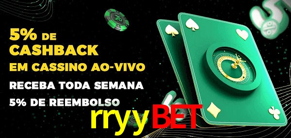 Promoções do cassino ao Vivo rryybet